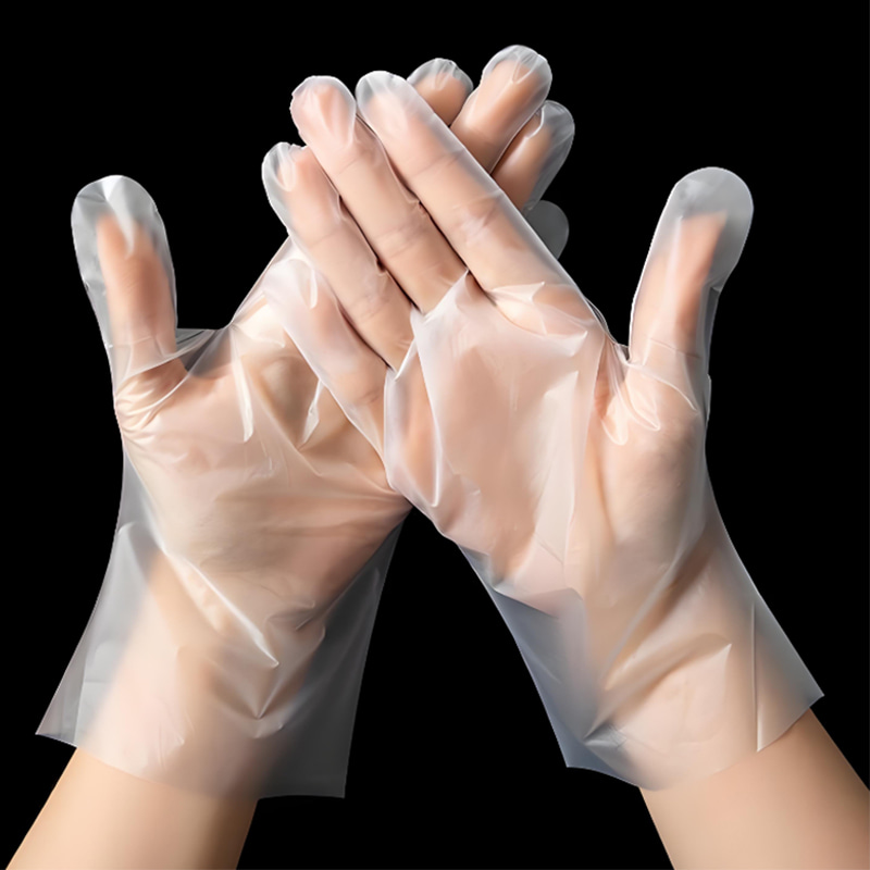 ‌‌‌ -Nironmental freundlich und weiche off-weiße TPE-Handschuhe (matte Textur)